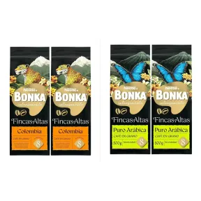 Café Grano Colombia Bonka 1 kg 100% Arábica 2*500 g