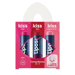 PACK DE 3: Bálsamos de Labios y Colorete 3en1