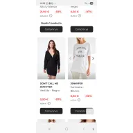 Marcas variadas: Ropa desde 0,50€ (Bershka, NAF NAF, Lefties)
