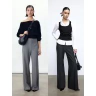 Pantalón de vestir fluido STRADIVARIUS, tallas 32 a 44