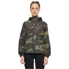 Cortavientos negro mujer con cremallera delantera Brandit