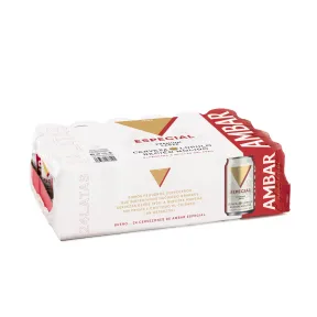 48 Latas de Ambar Especial - 5.2% Alcohol 33 cl
