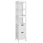 Armario VASAGLE para Baño con 2 Cajones y 3 Compartimentos
