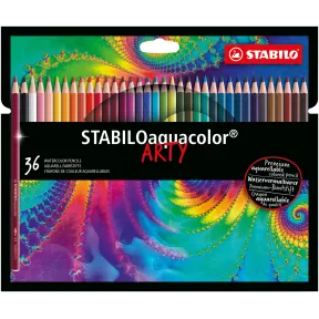 Lápices acuarelables STABILO 36 colores - ARTY