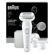 Depiladora eléctrica Braun Silk·épil 9 con 7 accesorios