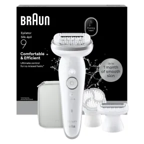 Depiladora eléctrica Braun Silk·épil 9 con 7 accesorios