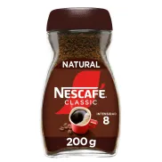 Nescafé Instantáneo Classic, 200g de Café Natural.