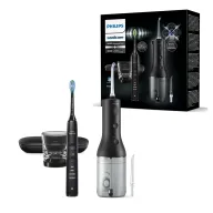 Irrigador oral Philips Sonicare Power Flosser y cepillo DiamondClean