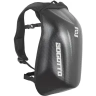 Carbono mochila para motocicleta