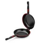Sartén Doble Antiadherente 26 cm para Tortilla de Patatas