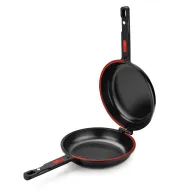 Sartén Doble Antiadherente 26 cm para Tortilla de Patatas