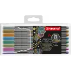 Rotuladores Metálicos STABILO - Estuche de 8 Colores