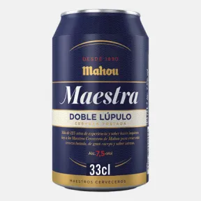 Mahou Maestra Cerveza Lata 33 cl