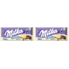 Tableta Milka de Chocolate Blanco y Galleta Oreo, 200 g