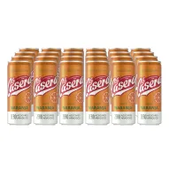 Refresco Naranja La Casera, Pack 24 latas sin azúcares