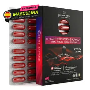 Maca Negra 10:1 para Testosterona Hombre 2300 mg - Hecho en España