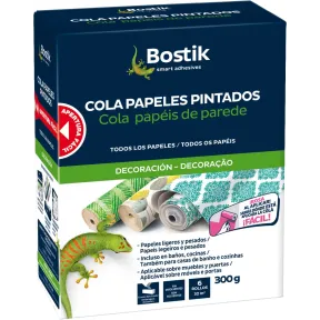Bostik - Adhesivo en Polvo para Papeles Pintados (300g)