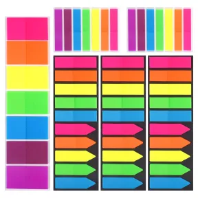 Notas Adhesivas Multicolor: 1020 Piezas para Marcar y Resaltar