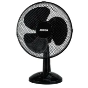 Ventilador de sobremesa Jocca 30 cm, 3 velocidades, oscilante