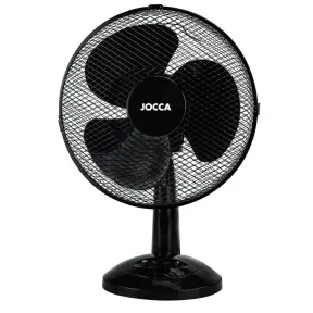Ventilador de sobremesa Jocca 30 cm, 3 velocidades, oscilante