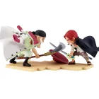 Figura Edward Newgate y Shanks - One Piece - Banpresto