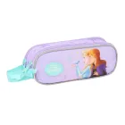 Estuche Portatodo Doble Safta Frozen Spirit 21x6x8 cm