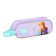 Estuche Portatodo Doble Safta Frozen Spirit 21x6x8 cm