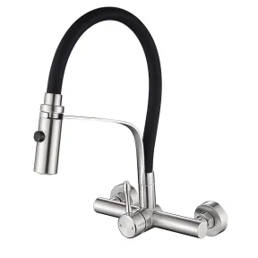 Grifo de cocina rotatorio 360° en acero inoxidable 304
