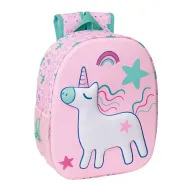 Mochila 3D Unicornio Rosa Safta