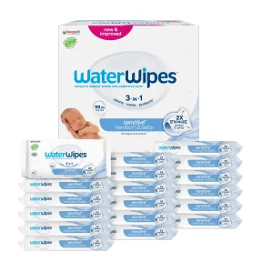 Toallitas bebé WaterWipes Sensitive+ 99,9% agua a 32,29€