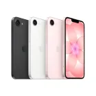 Iphone 17e 256Gb en blanco, negro y rosa