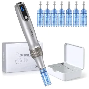 Dr.pen Microneedling Inalámbrico, 7 Pcs Cartuchos, Ajustable