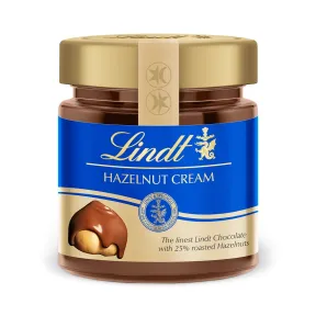 Crema untable de cacao Lindt sin gluten y sin aceite de palma