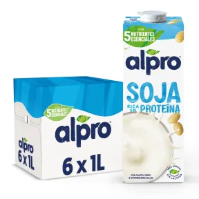 Bebida de soja Alpro paquete de 6 unidades