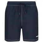 Short de baño Lima de Wrangler en negro, azul y rojo