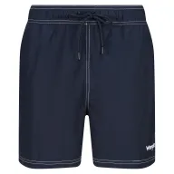 Short de baño Lima de Wrangler en negro, azul y rojo
