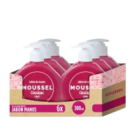 Jabón de Manos Moussel Classique Original - Pack de 6 Botes