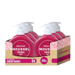 Jabón de Manos Moussel Classique Original - Pack de 6 Botes
