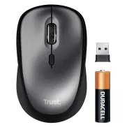 Ratón silencioso Trust TM-101 Eco (800-1600 DPI, Duracell)