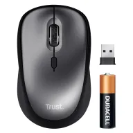 Ratón silencioso Trust TM-101 Eco (800-1600 DPI, Duracell)