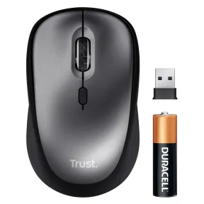 Ratón silencioso Trust TM-101 Eco (800-1600 DPI, Duracell)