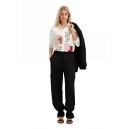 Camisa Mickey Mouse con diseño patch