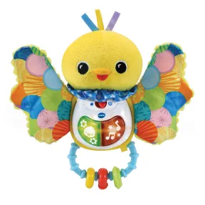 Sonajero de tela pajarito VTech con melodías para bebés  +3m