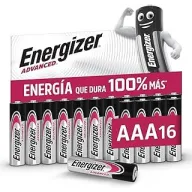 Pilas alcalinas AAA Energizer Advanced 16 unidades a 7,50€
