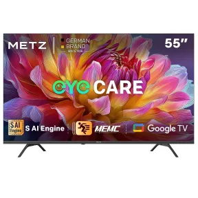 Smart TV 55" 4K UHD Metz con Google TV y Dolby Vision