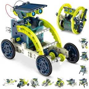 Construcción Educativa: Robot Solar para Niños 9-12 Años