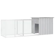 Gallinero exterior de acero galvanizado para gallinas y mascotas