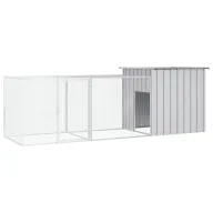 Gallinero exterior de acero galvanizado para gallinas y mascotas