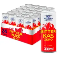 Cajas de 24 latas de Bitter Kas Cero