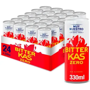 Cajas de 24 latas de Bitter Kas Cero